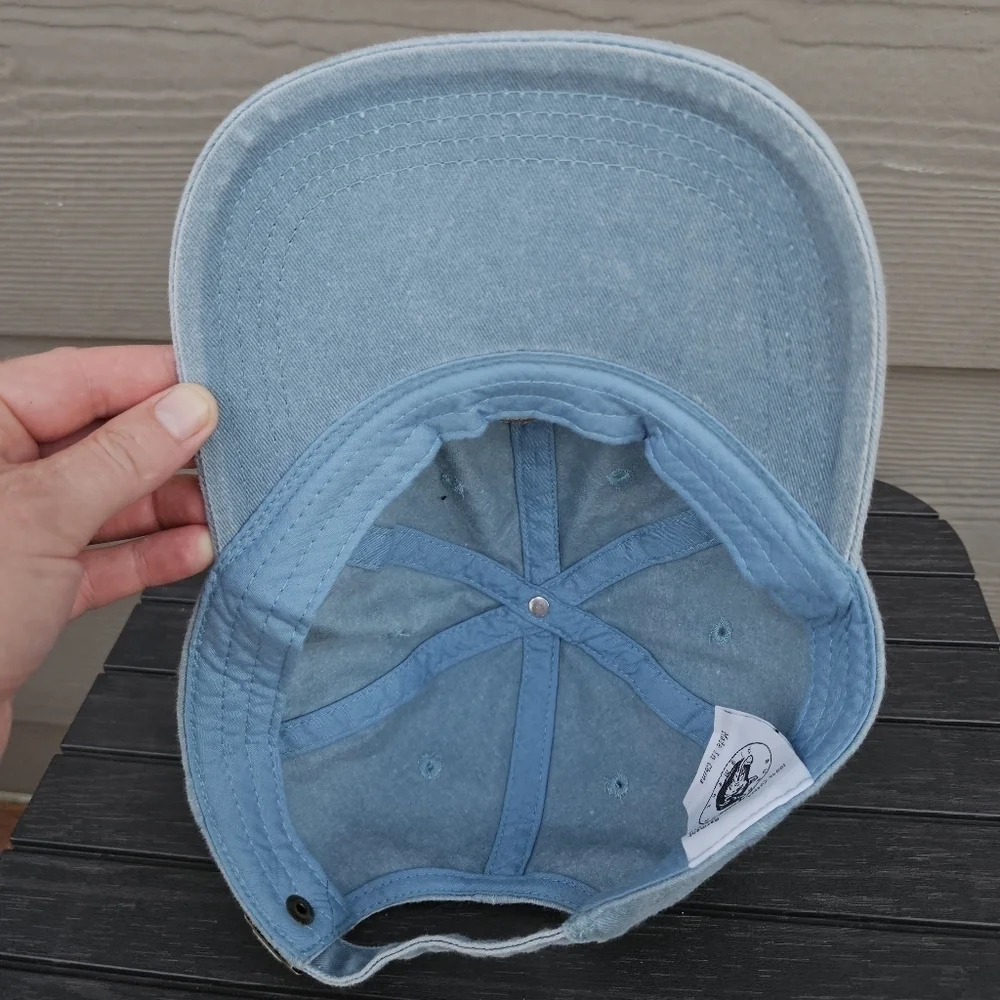 Fried Chicken Hat Yonder Blue 1910 Pigment Dyed Baseball Cap Cotton Cook Hat